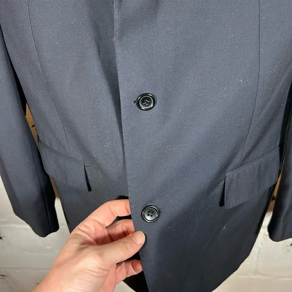 Mont Blanc Wool Blazer Jacket